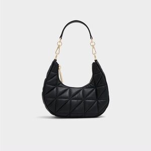 Black Shoulder Bag With Chain Aldo